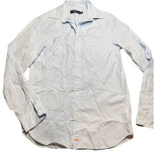 Vineyard Vines Women’s XS Murray Shirt Blue White Striped Button Up Blouse